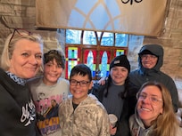 Our goodbye selfie (tradition)