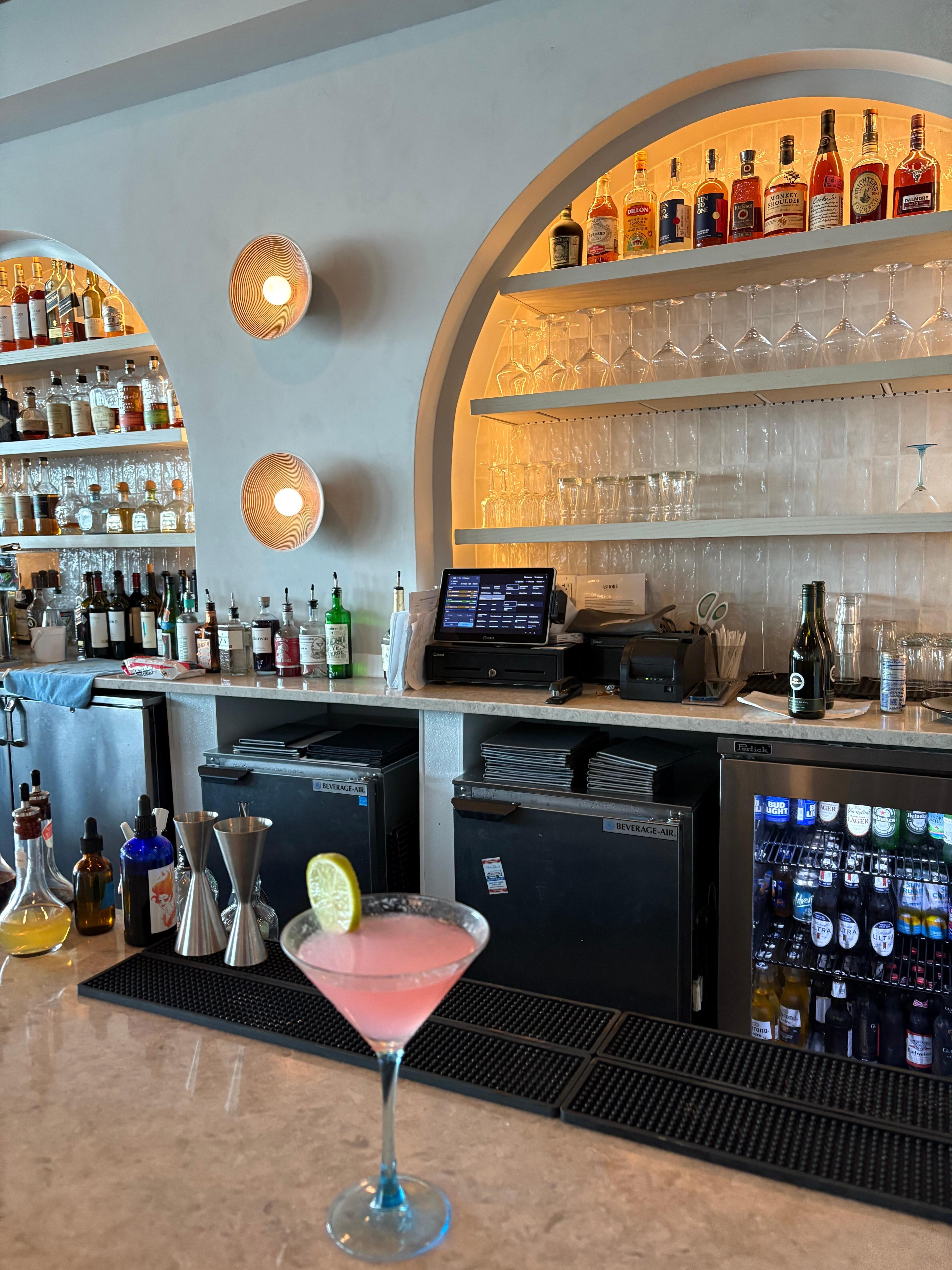 Tide Bar…cosmo drink was very good!