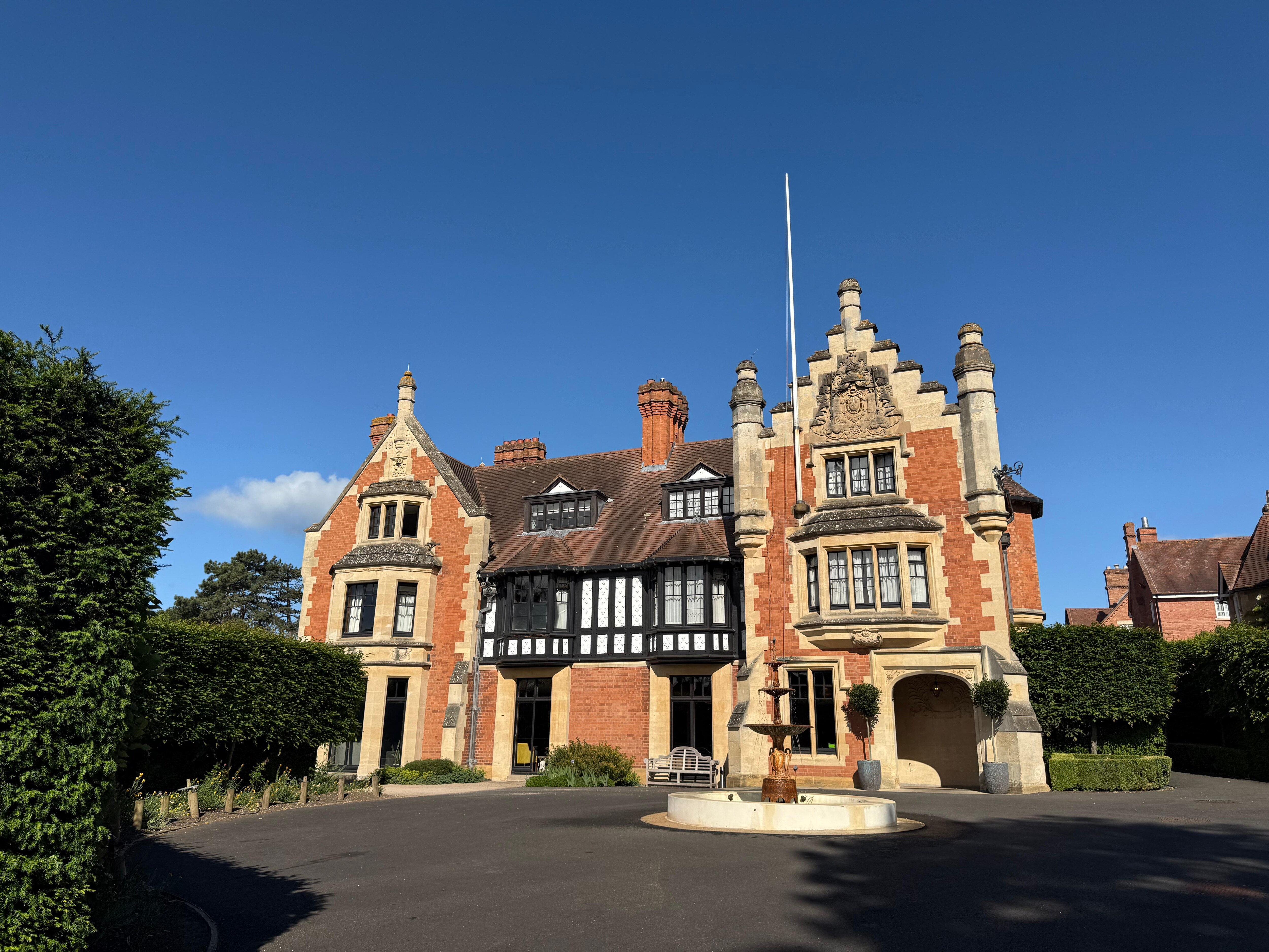 Front of the estate