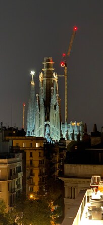 View from the rooftop bar.