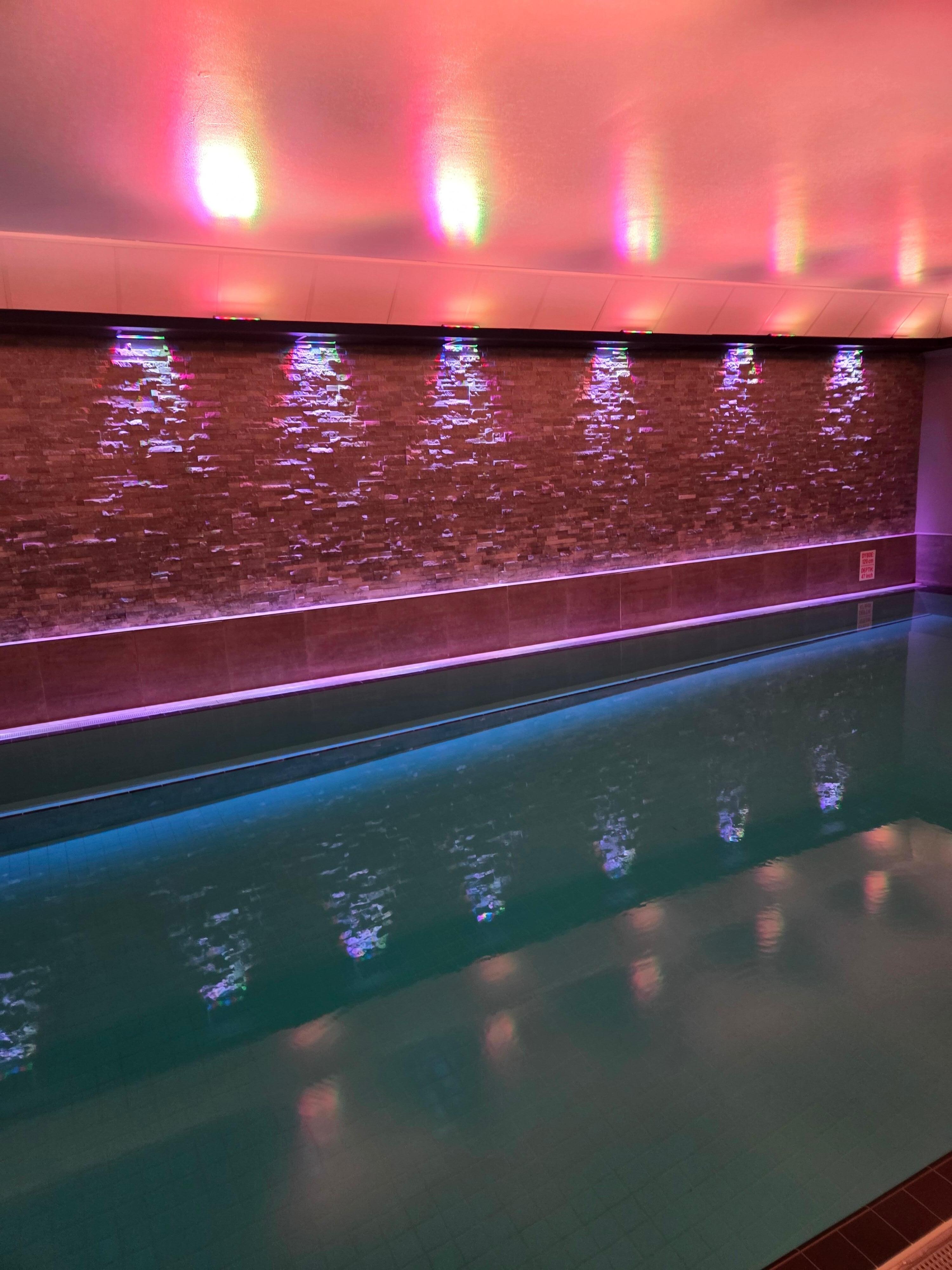 Pool and gym combined