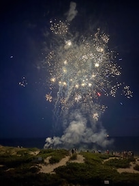 July 4th fireworks. Basically a private show!