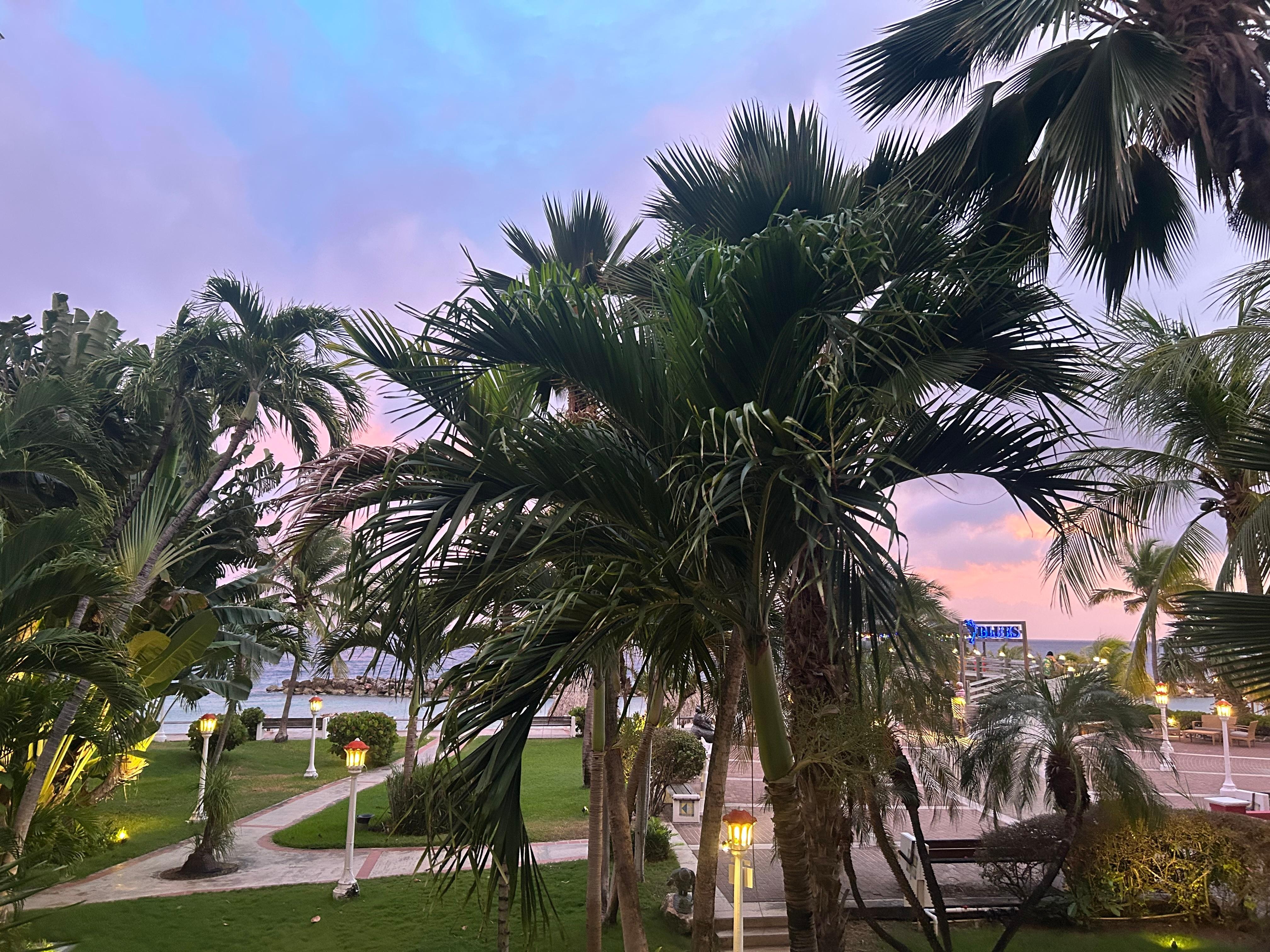 View from our balcony (Alliance wing)