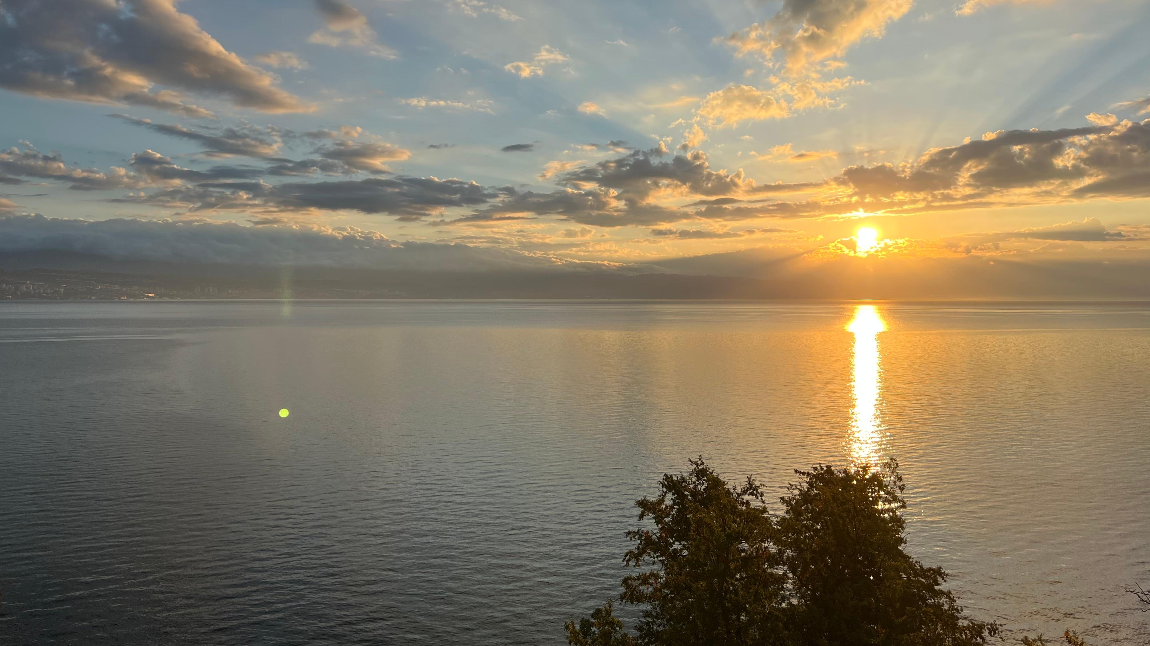 Morgenstimmung von unserem Balkon