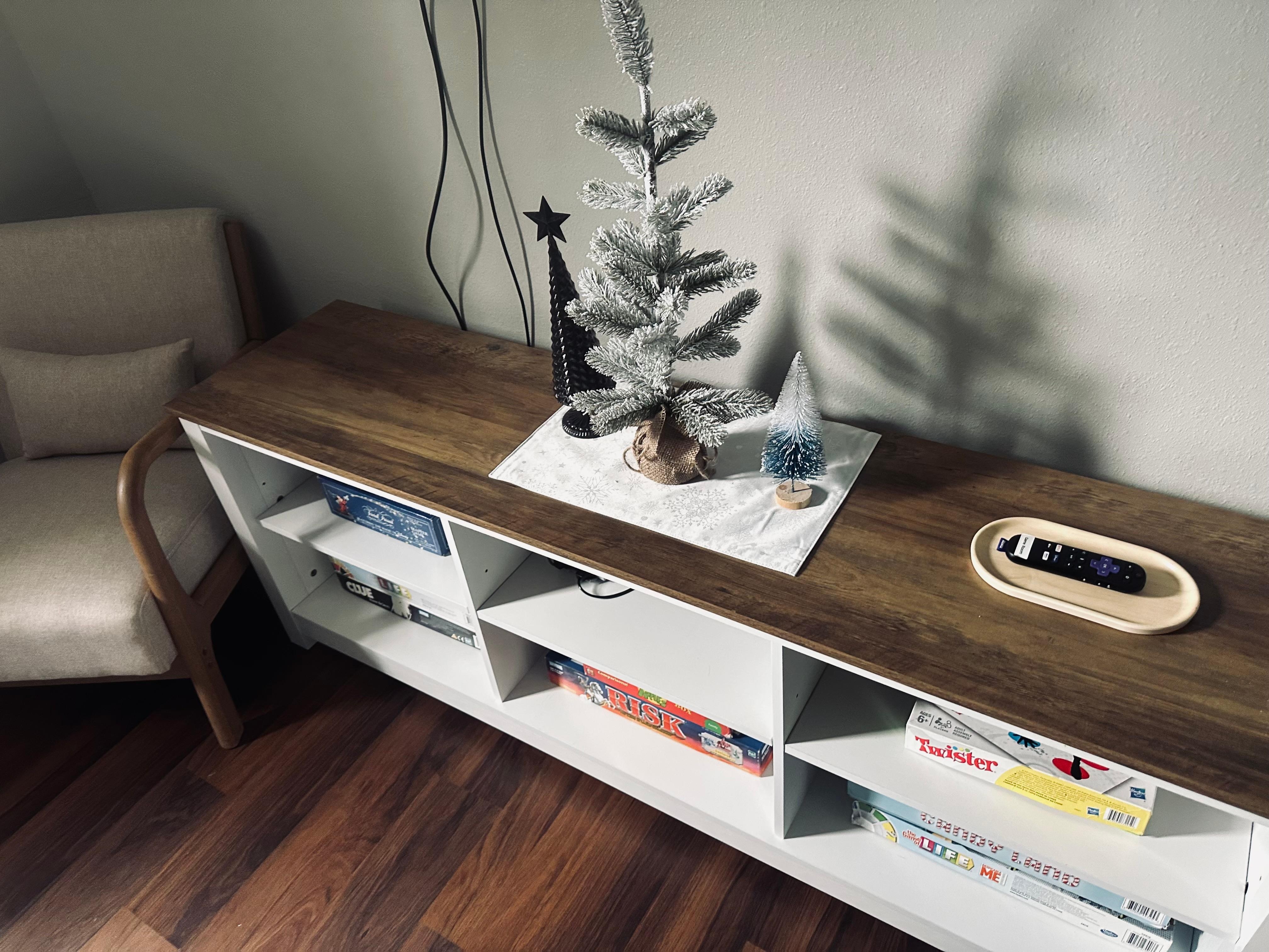 Host did an amazing job with holiday decorations 