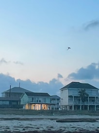 View of house from the beach