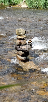 1 of 2 cairns my son built