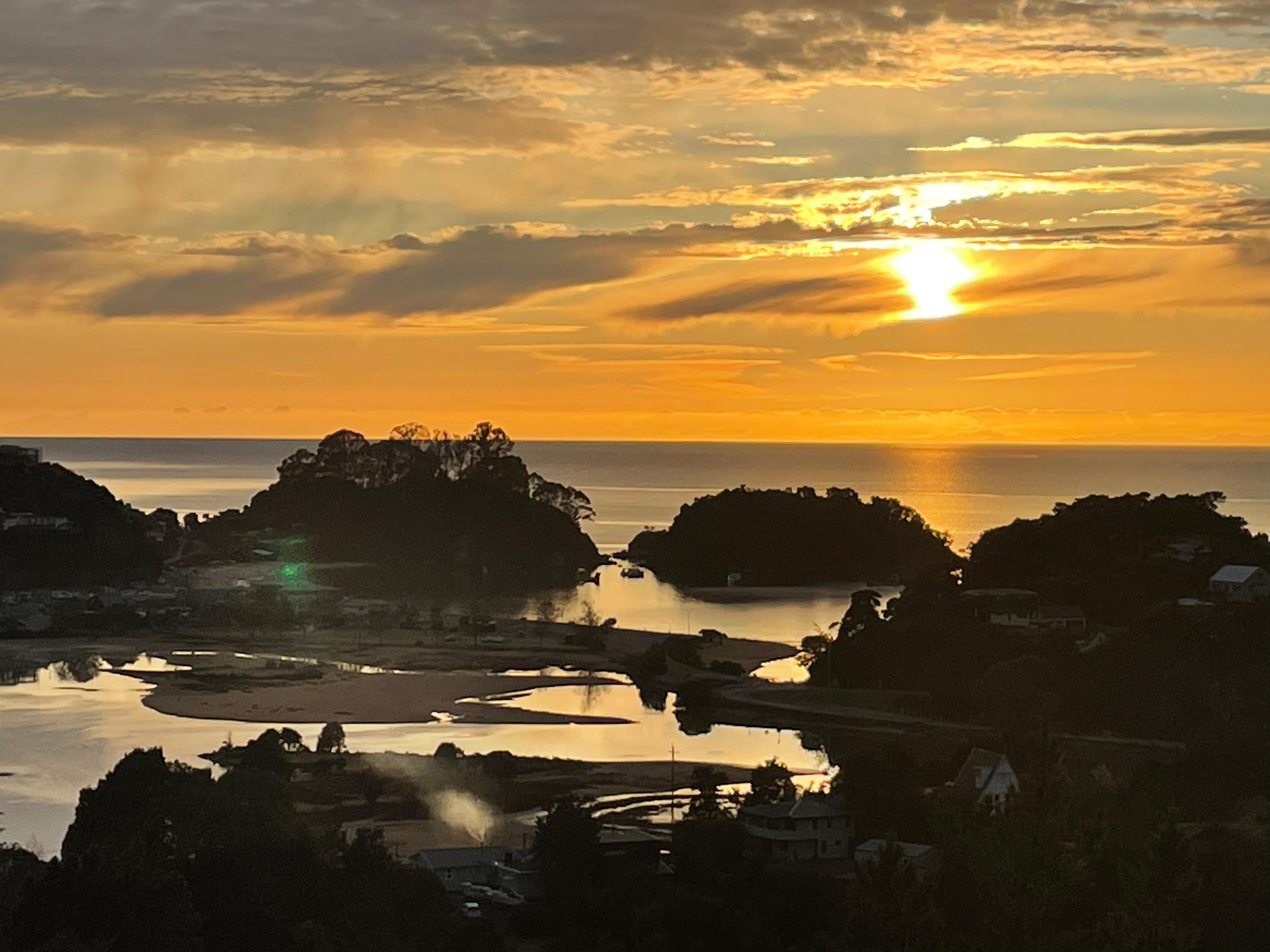 View from our room at Sunset