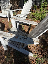 Chairs were not able to be used.