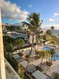 La vista desde la que fue mi habitación.