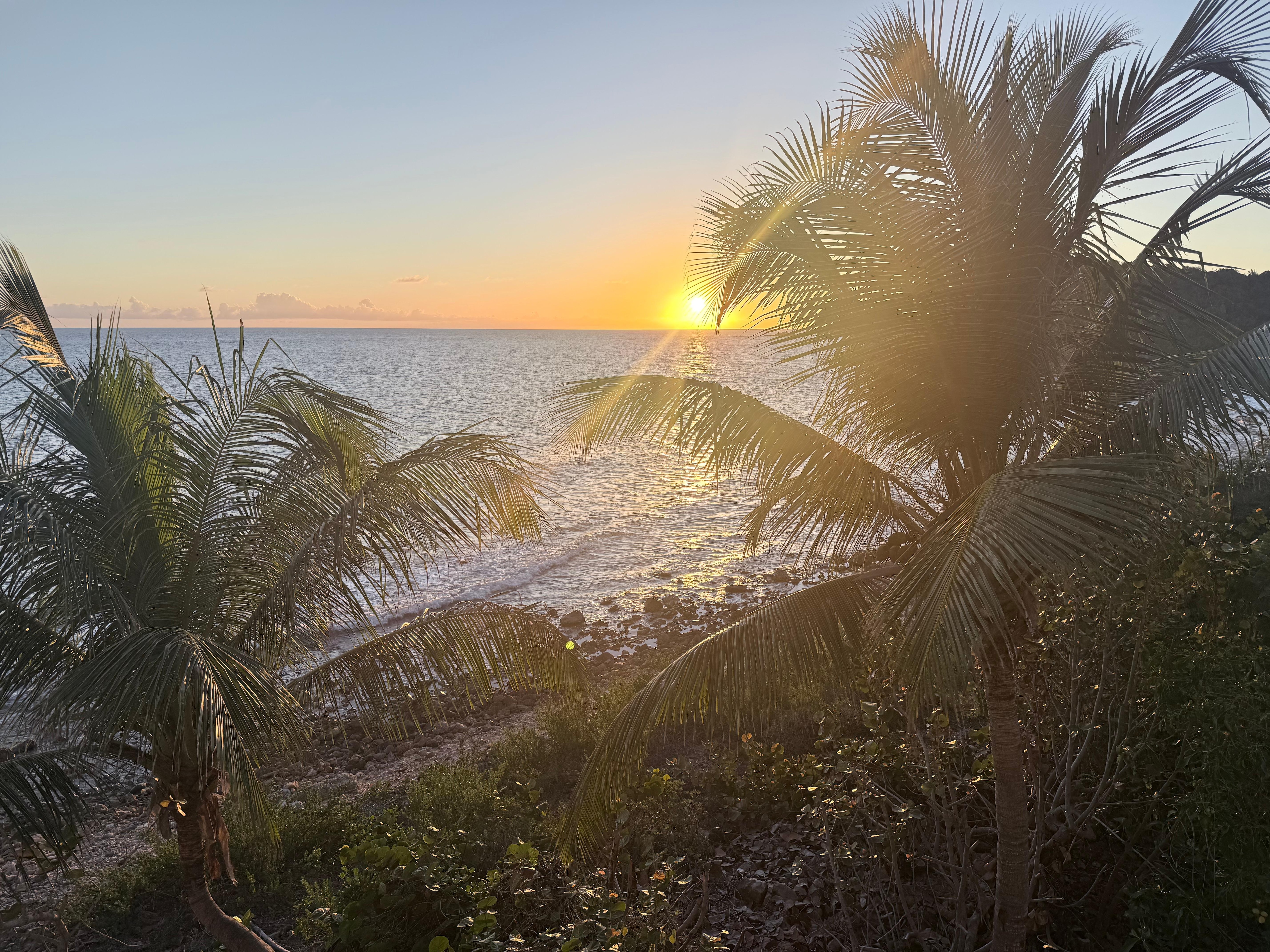 Sunset from the lanai