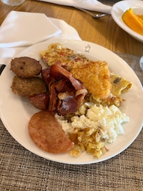 some breakfast I had at the buffet