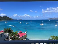 View from penthouse balcony was breathtaking at all times of day and night!! Million dollar view of CGB!!