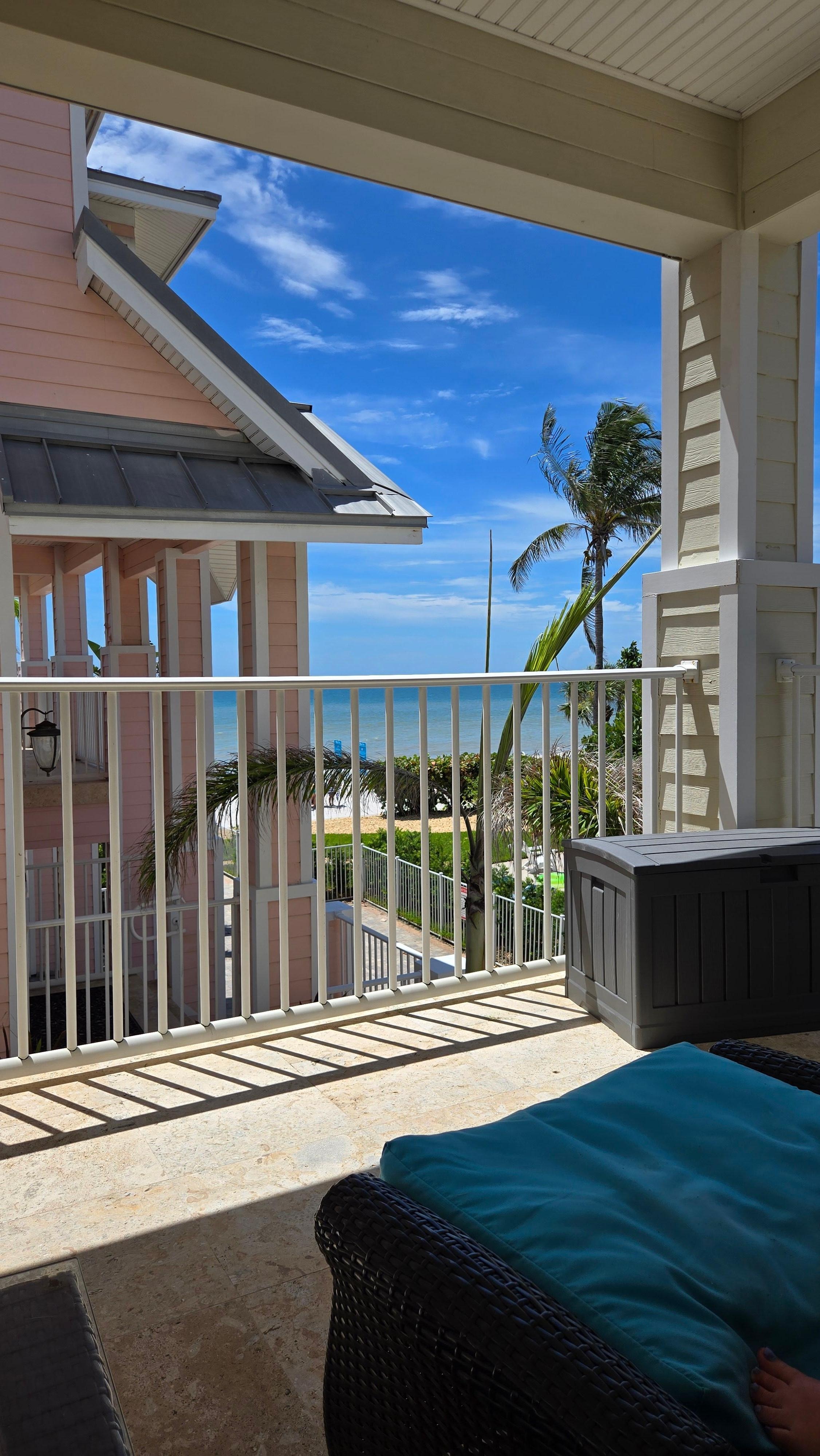 2nd floor balcony/deck view.