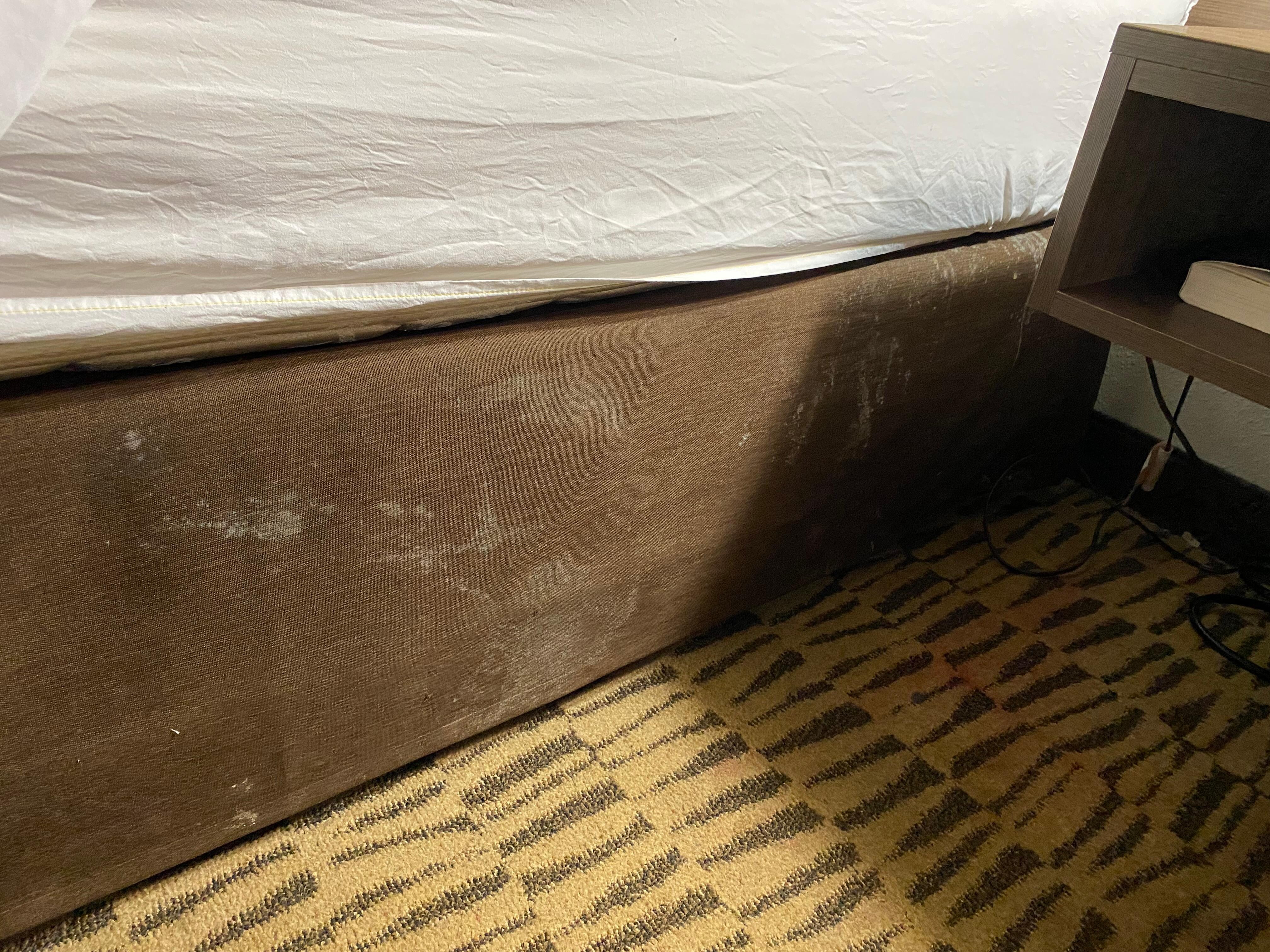 Dust cover that was completely dirty