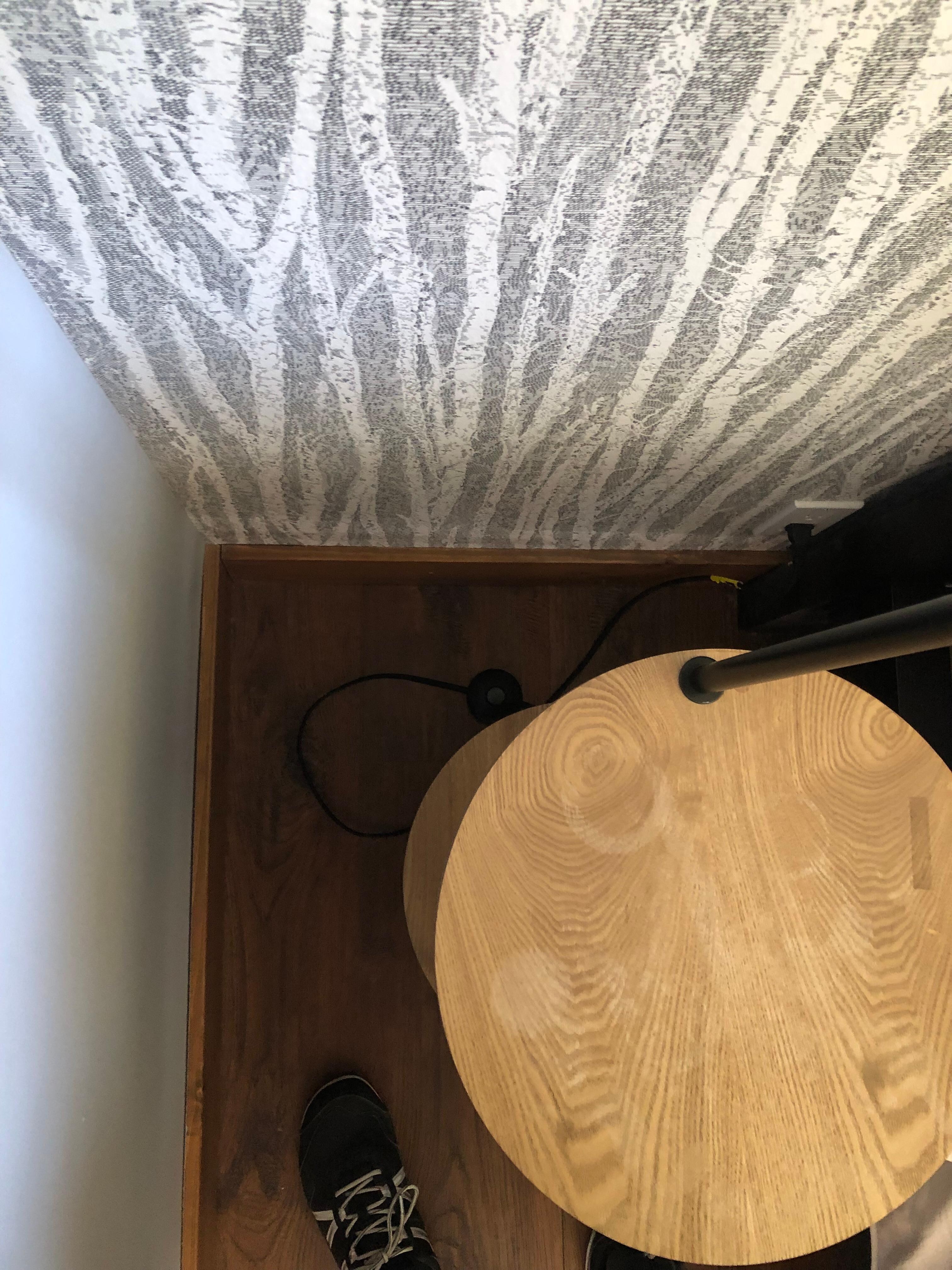 bedside lamp that is really a floor lamp