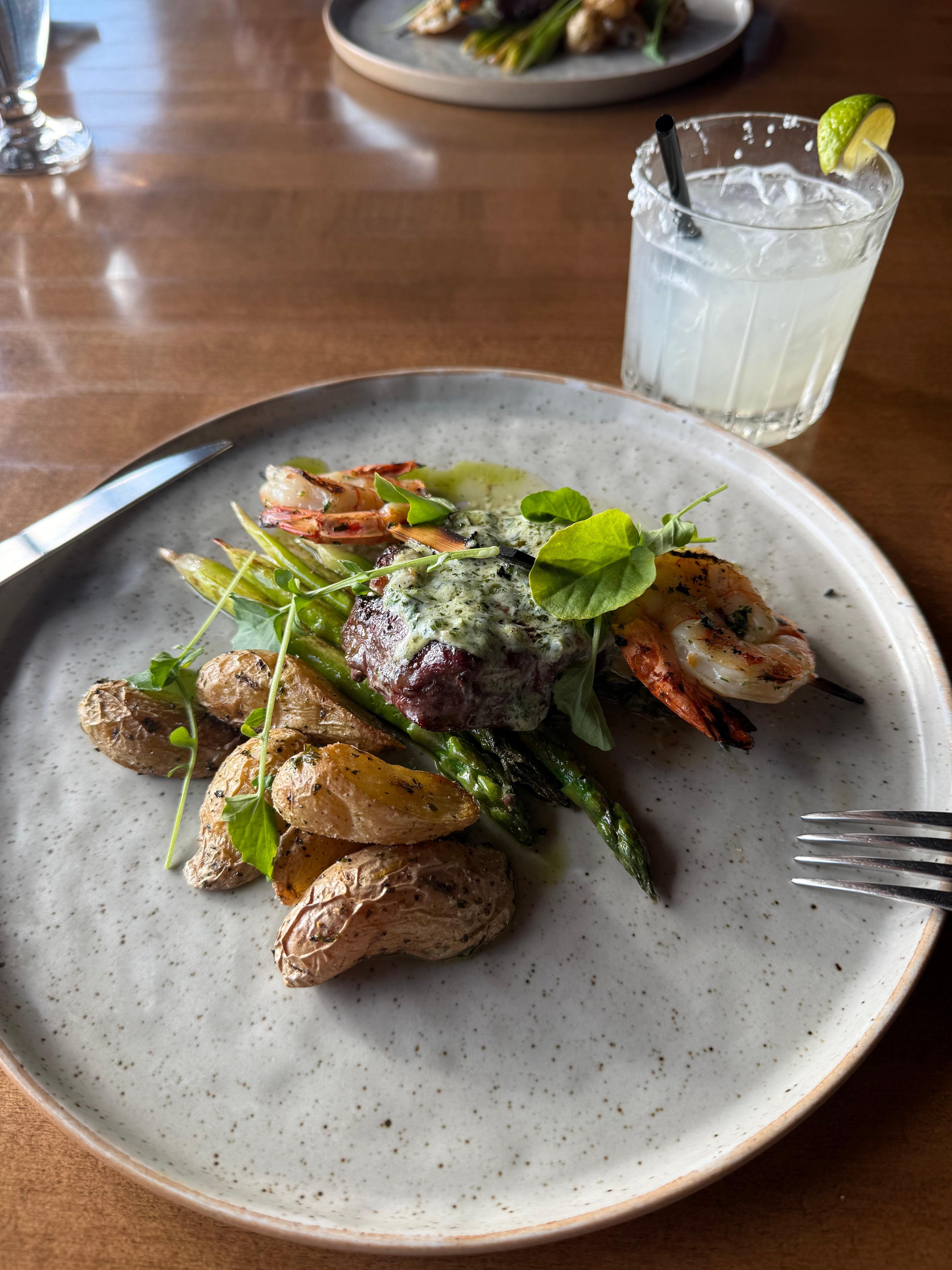 Surf and turf was excellent 