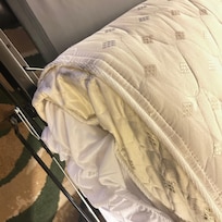 This is the dirty mattes sofa bed in the living room