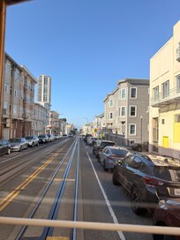 View from Trolly stop around the corner from hotel