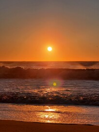 Sunrise after Hurricane Erin passed