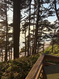 View from deck