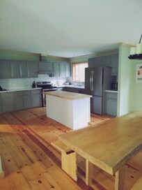 This Kitchen was a home away from home dream. Fully stocked