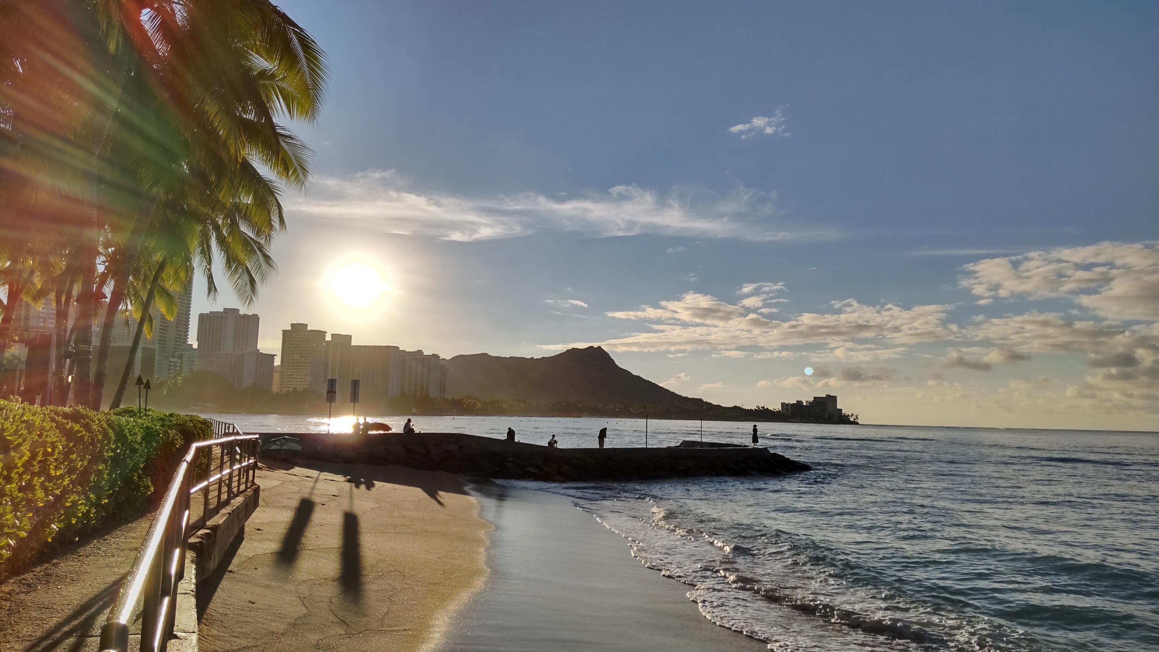 ワイキキビーチ近い