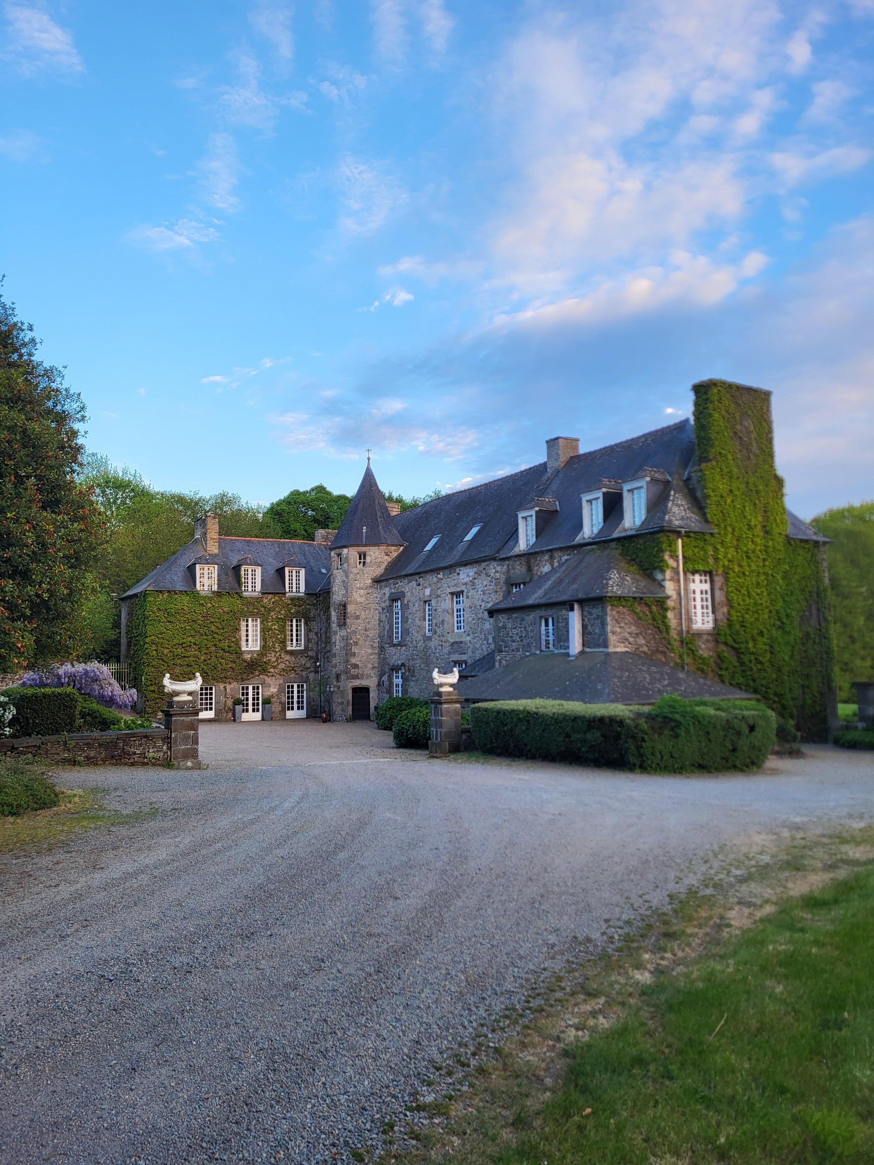 L'entrée du château