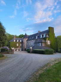 L'entrée du château