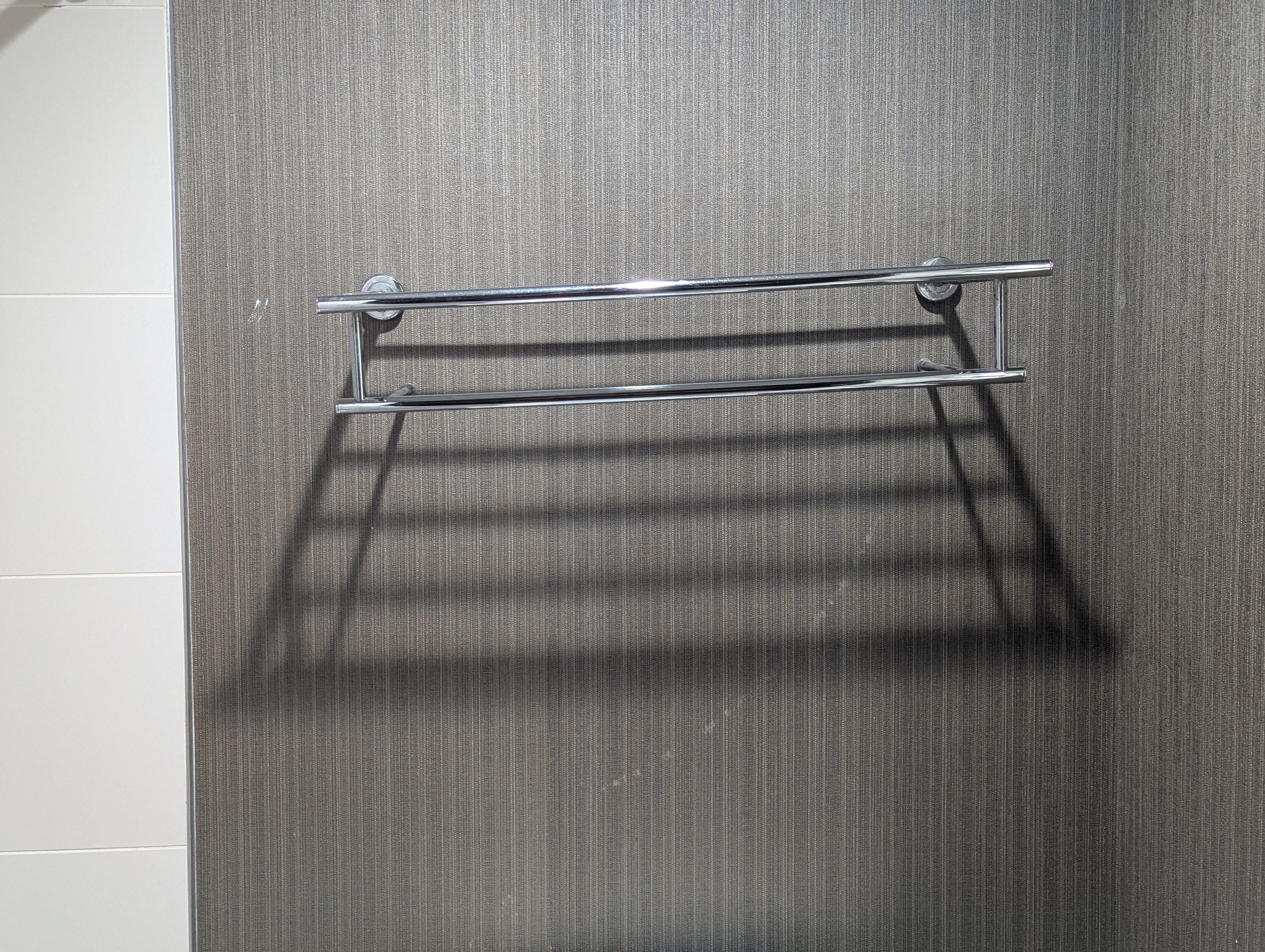 Towel rack falling off wall