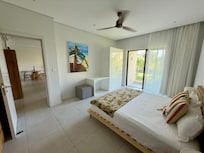 Bedroom with balcony