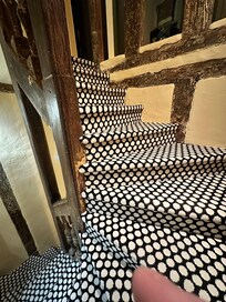 There is a elevator but these stair are a quick run down to breakfast