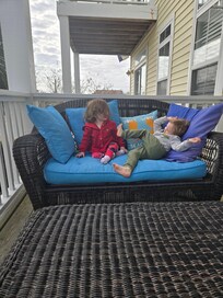 Everyone loved the outdoor areas!