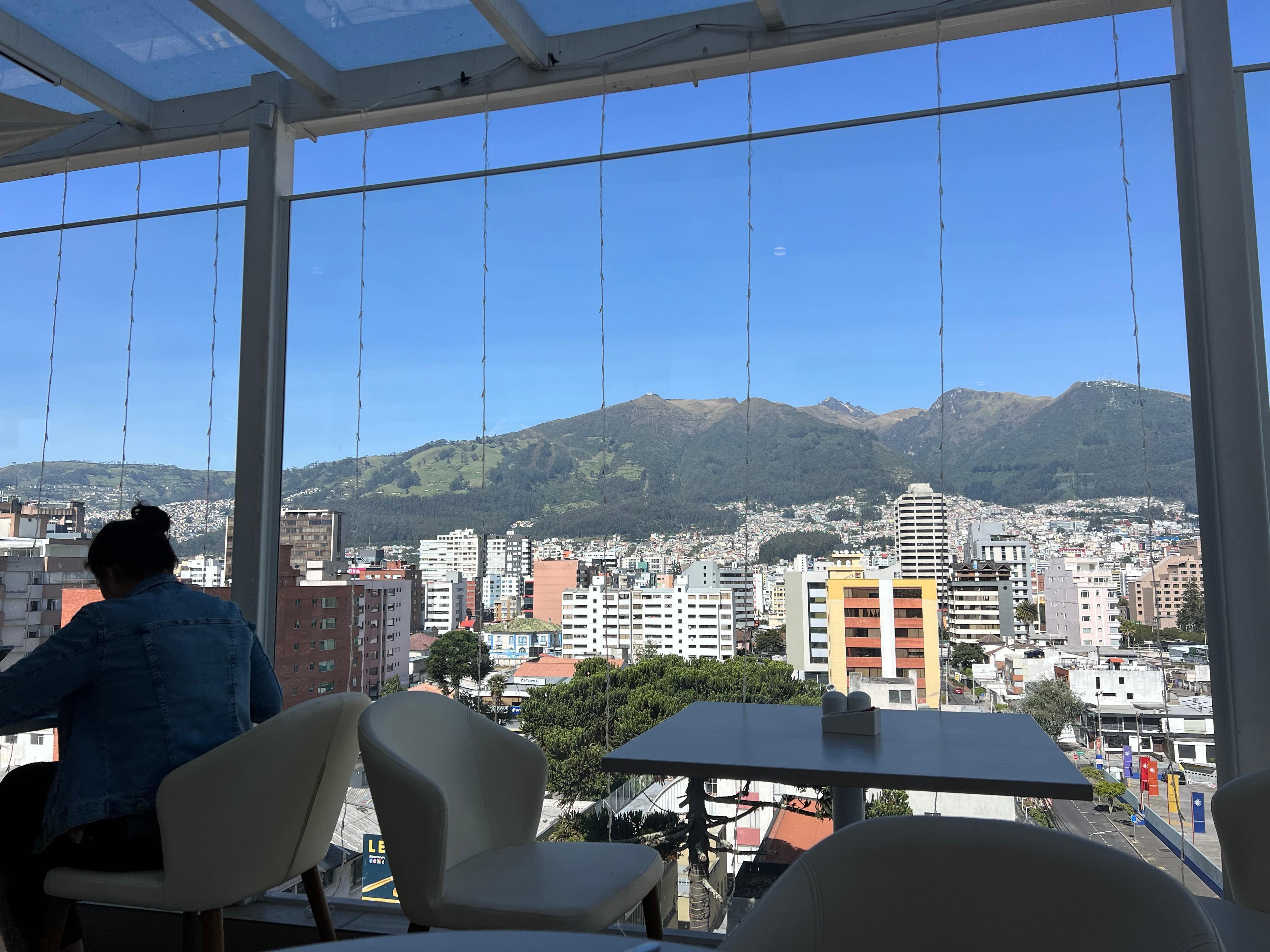 view from bedroom window