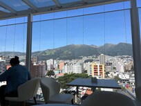 view from bedroom window