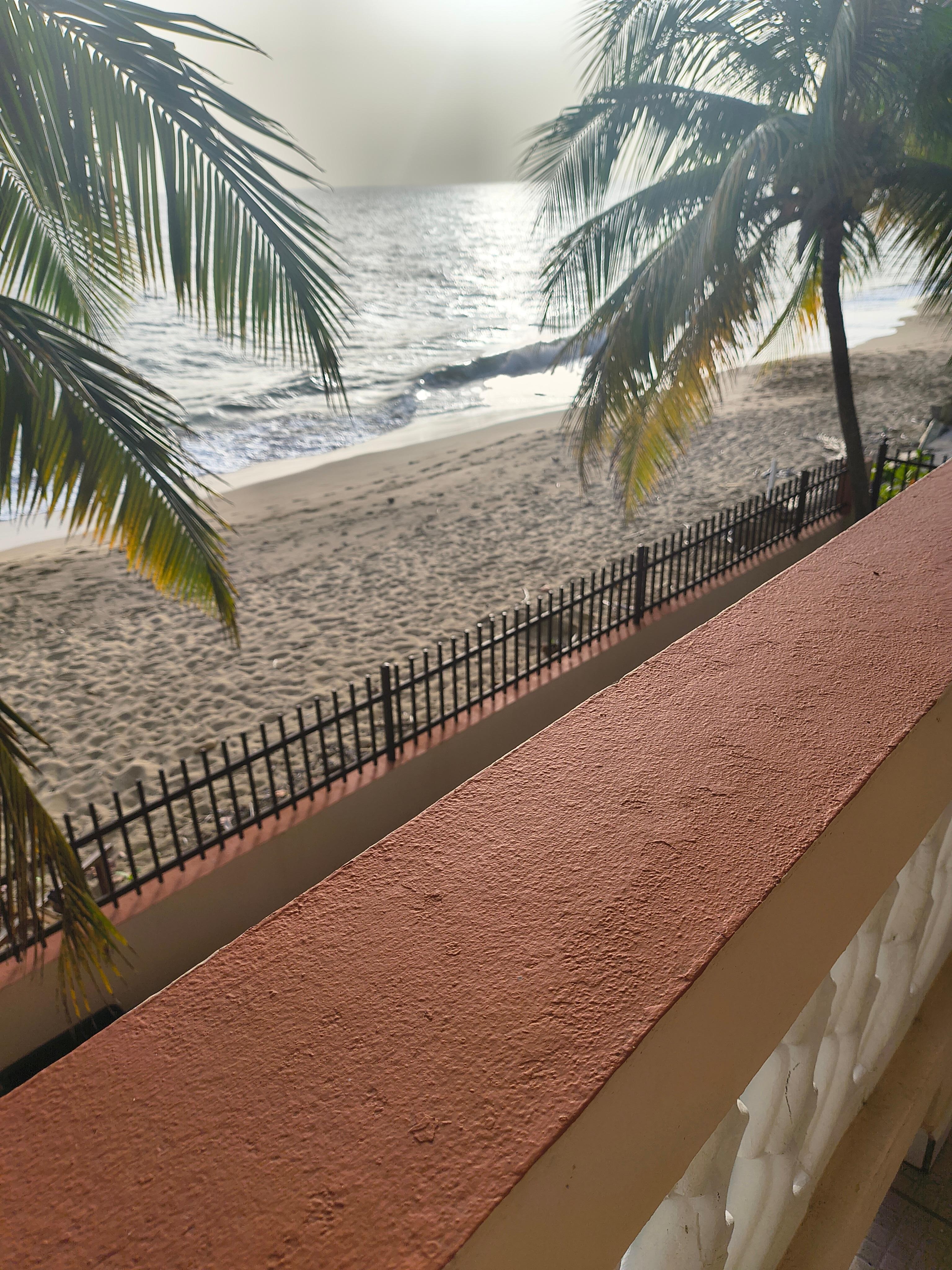 Another evening view from the upstairs deck 