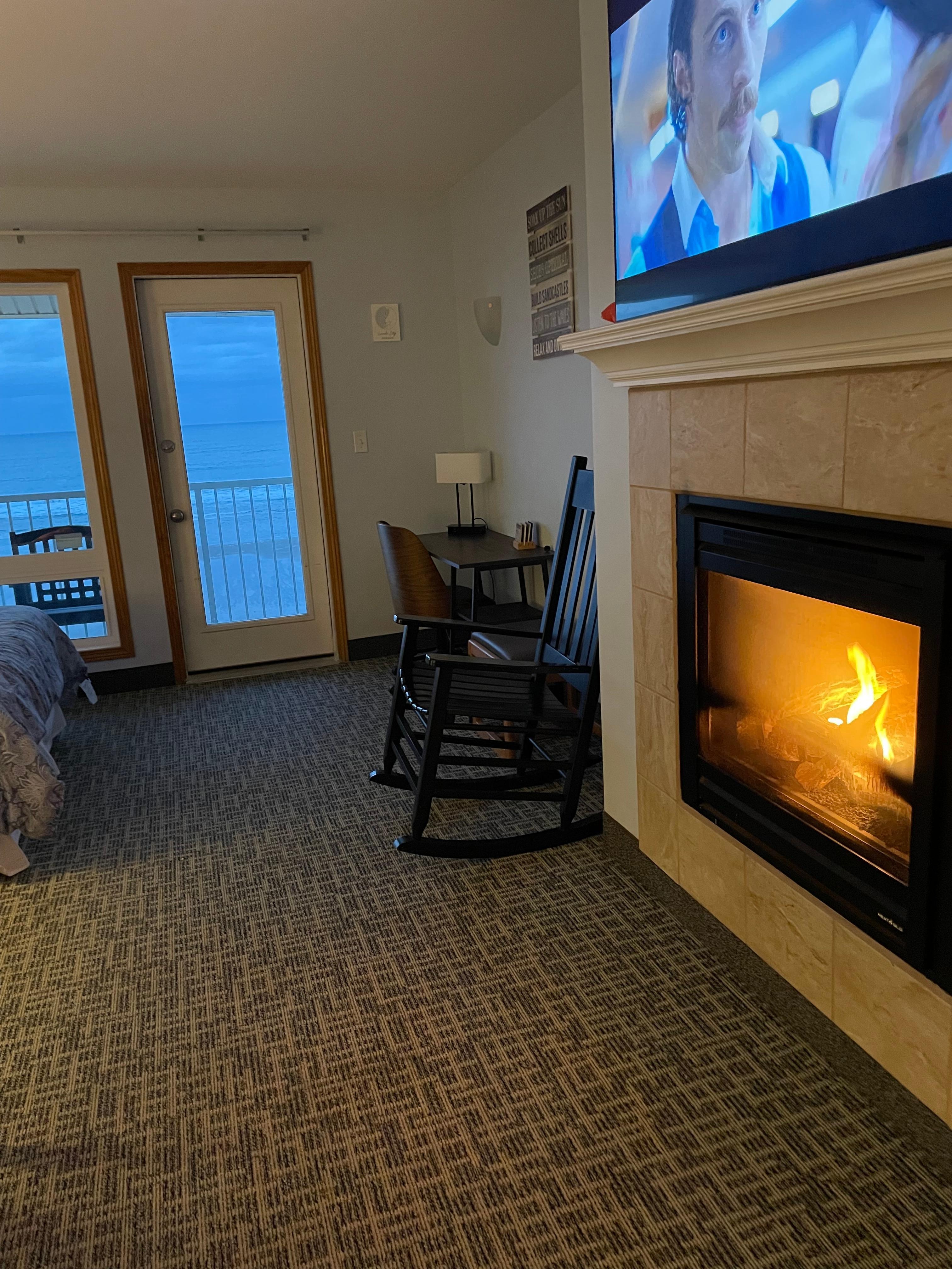 View from kitchen area