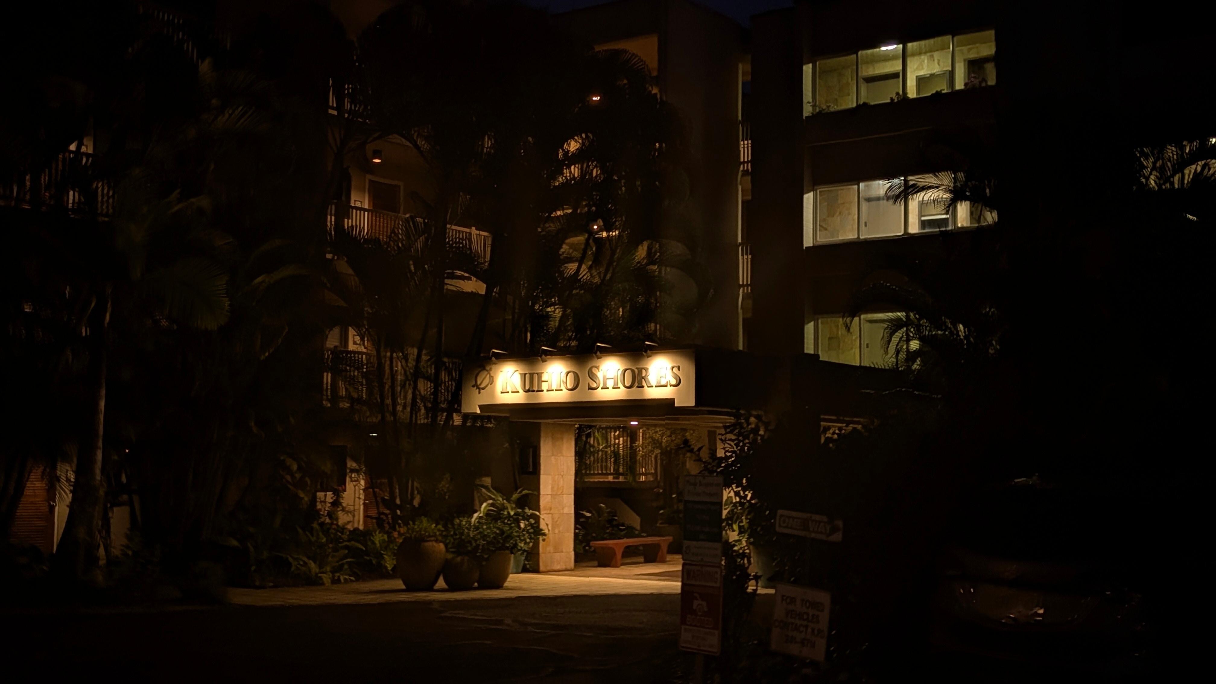 Main entrance to condo