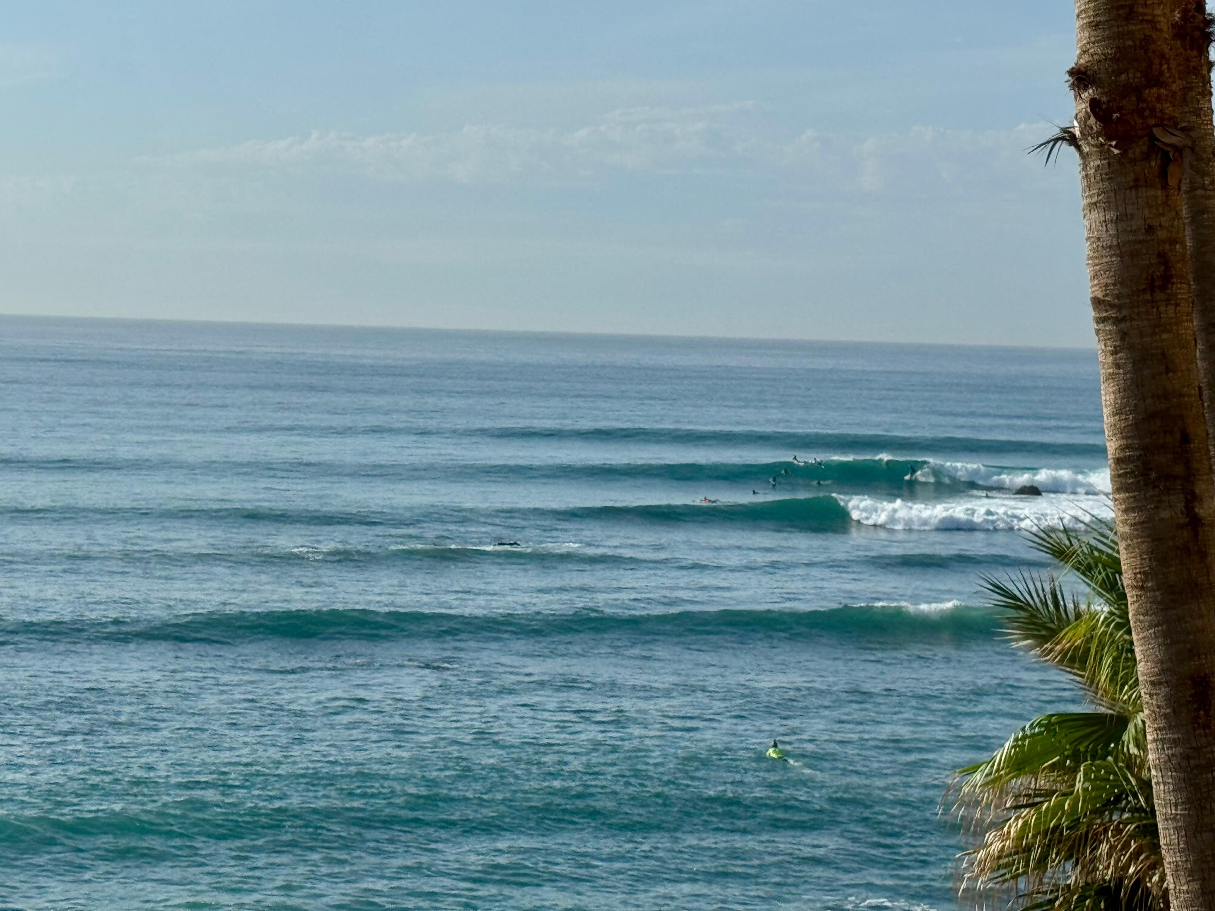 The Rock view from the deck