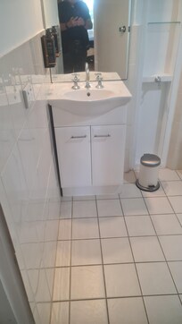 Bathroom vanity. Tiny!