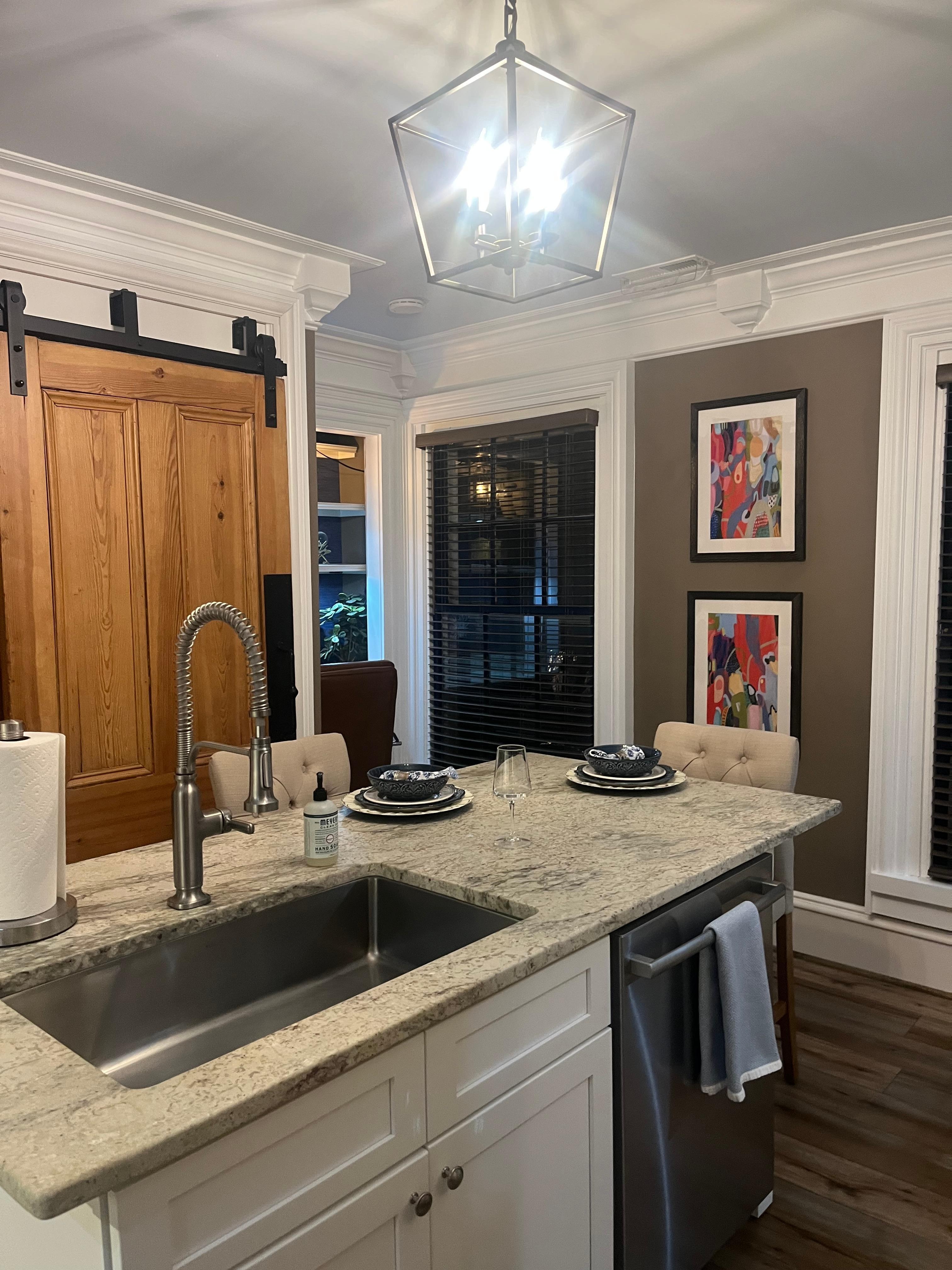 Just a small part of the kitchen