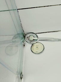 Broken shower head