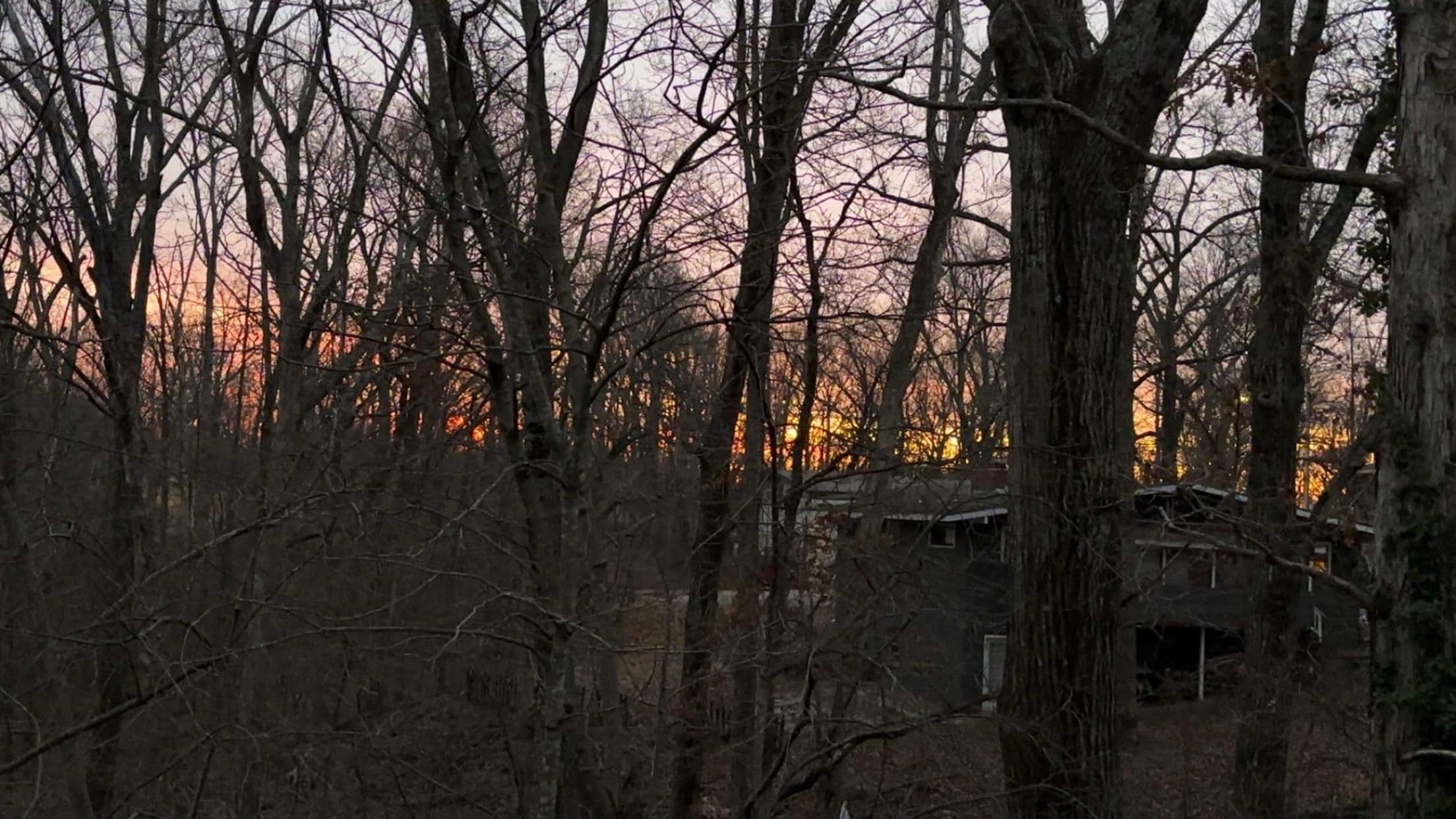 Beautiful sunsets from the seck