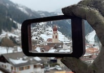 Wonderful hikes right out the door. The Village of Welschnofen.
