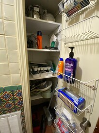 Silverware in the closet