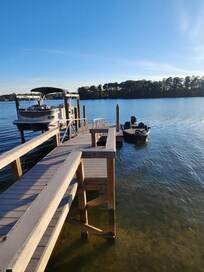 The dock is in excellent condition and safe for you and your boat.