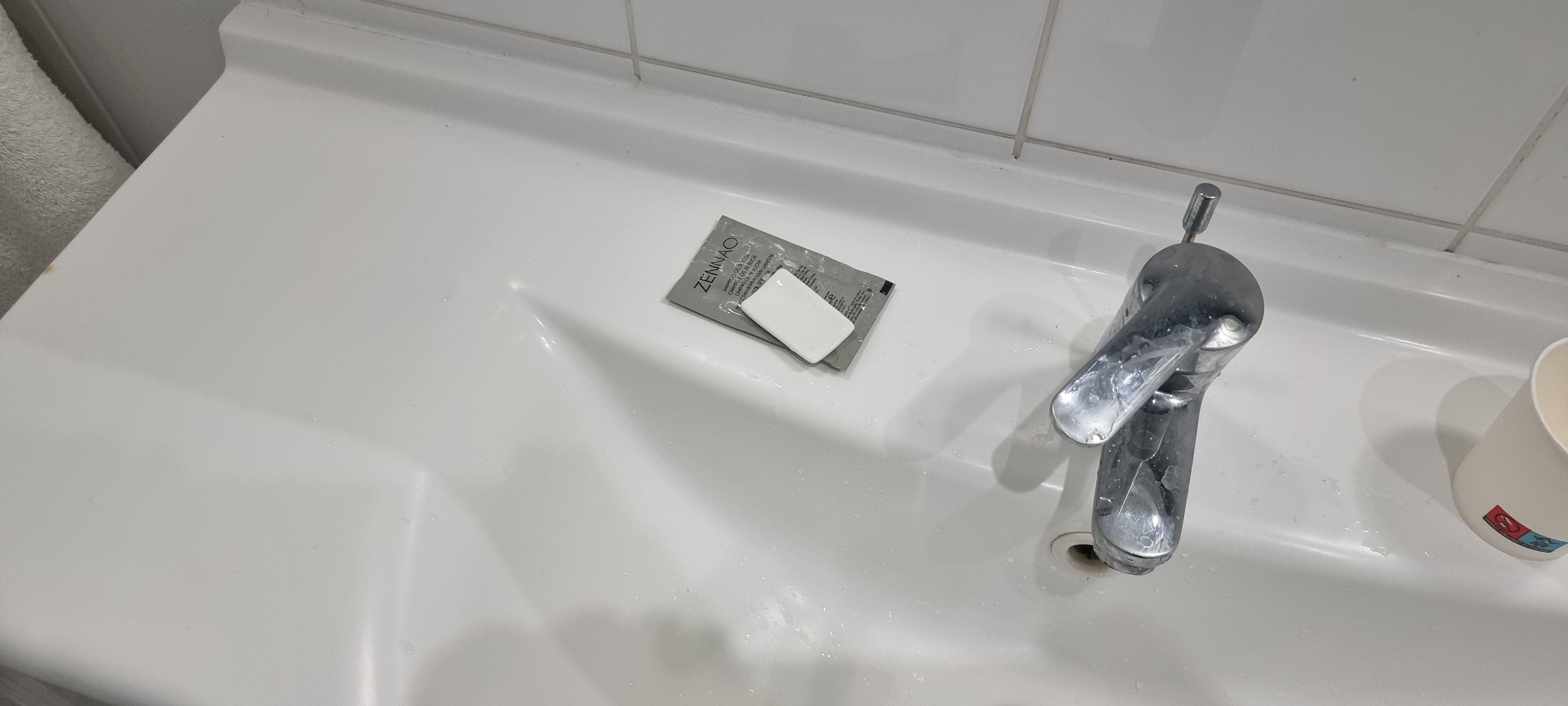 The world's smallest "bar" of soap