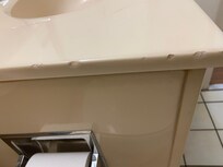 Chips in sink