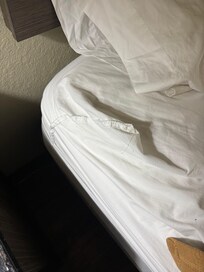 Bedsheet on inside out