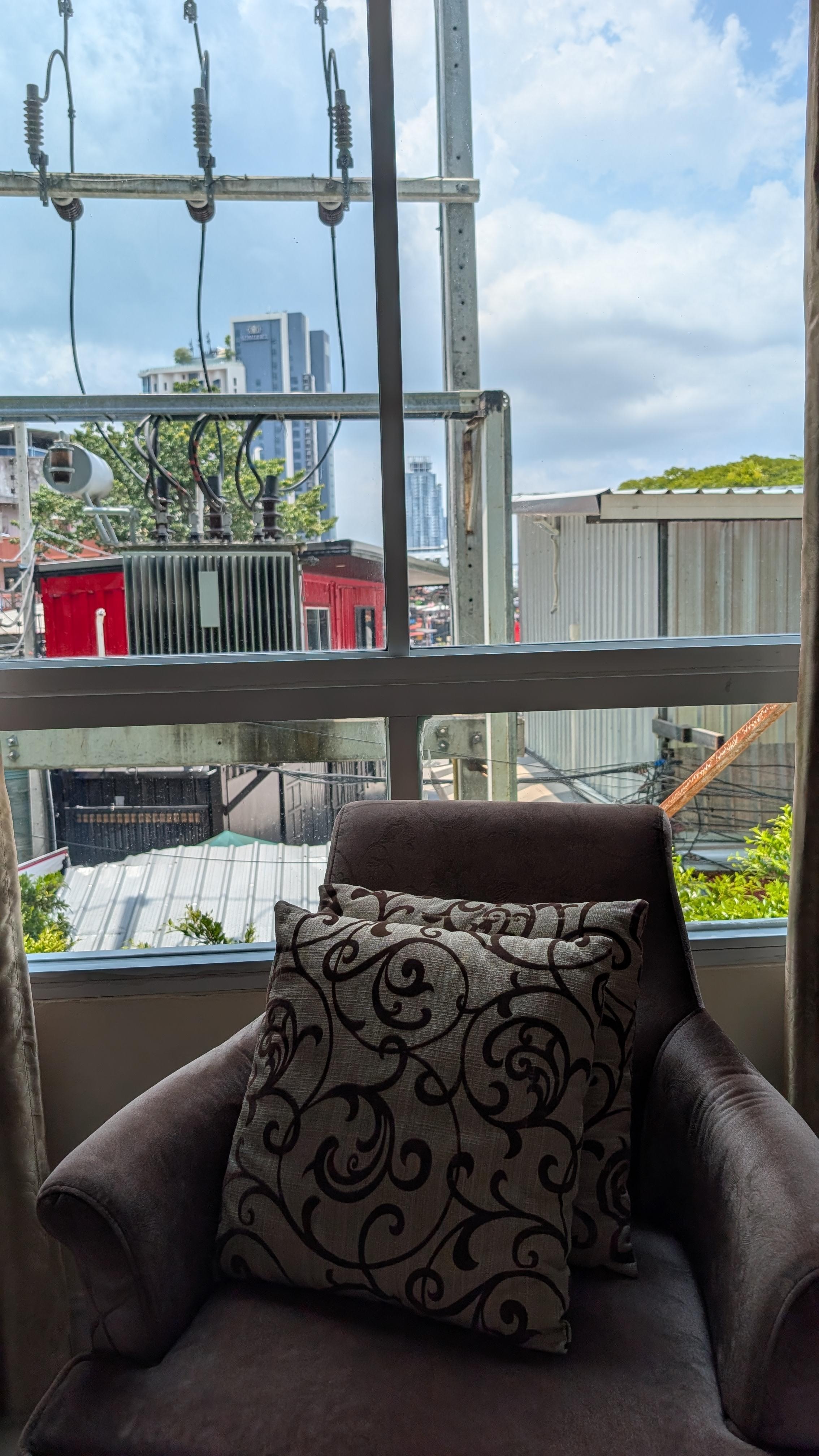 Aussicht von der 2 Etage